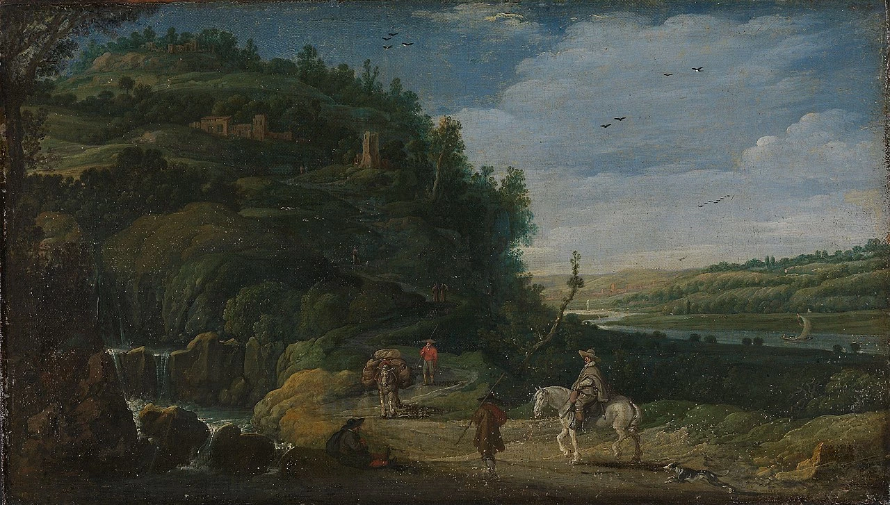 Paesaggio con figure - National Museum of Art, Architecture and Design